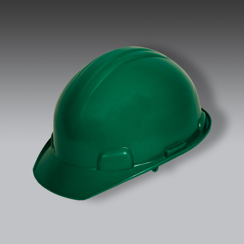 cascos para la seguridad industrial verde tipo cachucha dielectrico con suspension plastica modelo ww 2004vk marca jyrsa