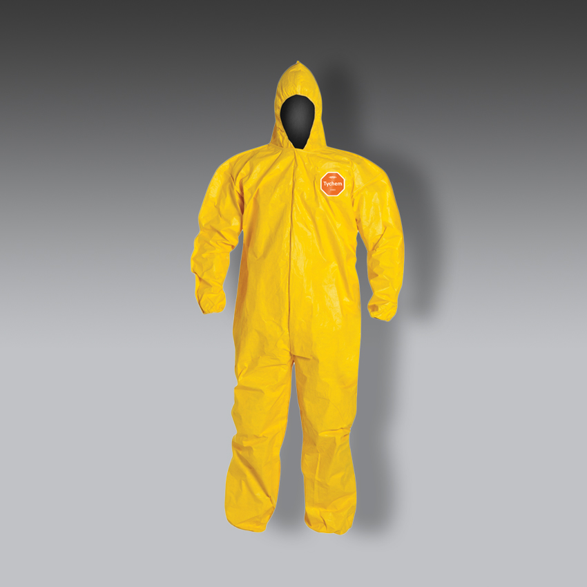 chalecos para la seguridad industrial dupont tychem 2000 overol modelo qc127b marca tyvek