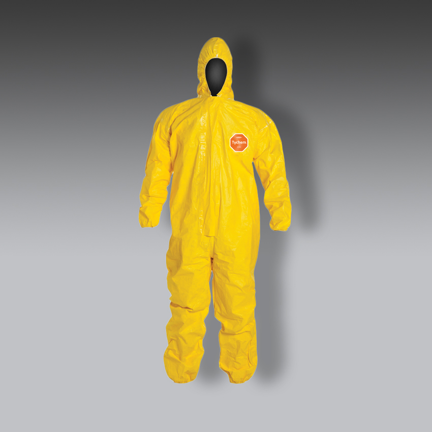 chalecos para la seguridad industrial dupont tychem 2000 overol modelo qc127t marca tyvek