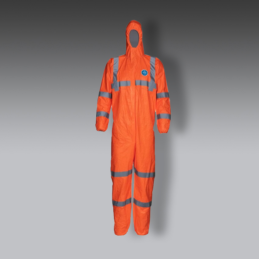 chalecos para la seguridad industrial dupont tyvek 500 overol con capucha modelo ty127shv marca tyvek