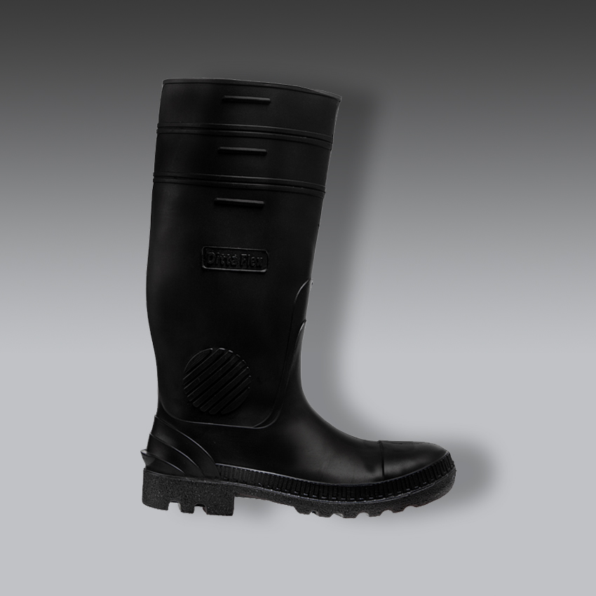 botas para la seguridad industrial jardinera negra reforzada con casquillo modelo 2041dc marca ditta